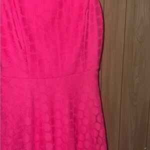 Elegant Pink Lace Dress
